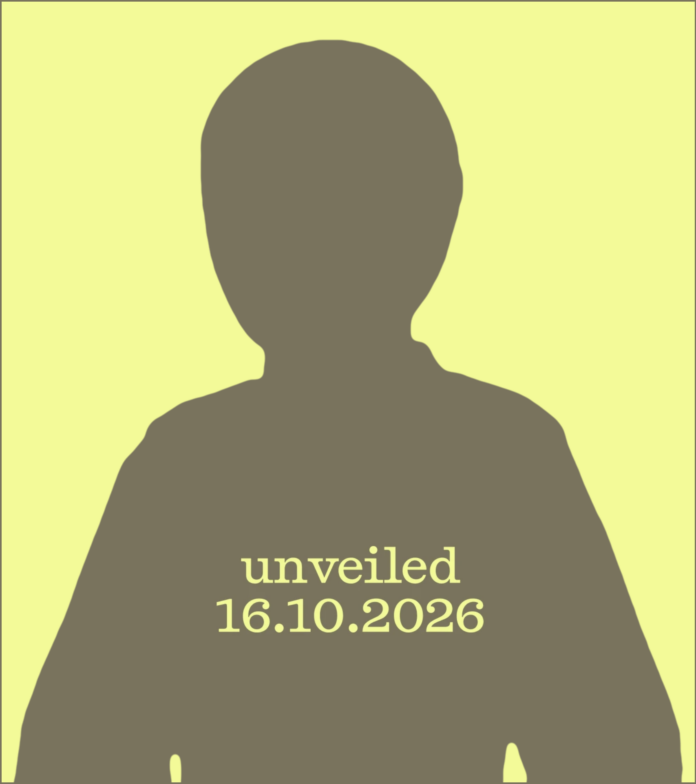 PLIM robot reveal, October 16, 2026 PLIM teaser showing a brown humanoid silhouette and the words unveiled 16.10.2026 on a lime background.